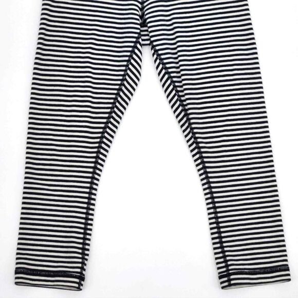 Lululemon 8 Wunder Under Crop High Rise Full On Luxtreme 21 Legging Stripe Black - Picture 3 of 10